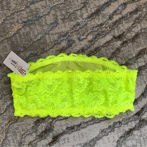 Cosabella Neon Flirtie Lace Bandeau Size M - Picture 3 of 6